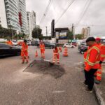 Avanço da Operação ‘Tapa-Buracos’ revitaliza vias no Parque 10 em Manaus