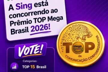 Sing é finalista do TOP Mega Brasil 2026