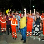 Renato Junior dá início à maratona de revitalização em Manaus com assinatura de ordens para obras em passarelas, viadutos e canteiros à meia-noite