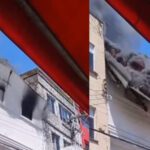 Incêndio em Manaus provoca colapso parcial de edifício no Centro