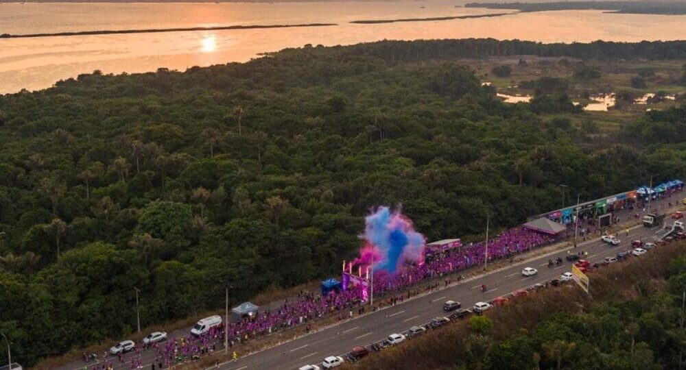 Ponte Rio Negro reúne 2,5 mil corredores em prova de 5 e 10 km em Manaus