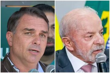 Flávio Bolsonaro lidera por pouco com 42%, enquanto Lula aparece com 41% em pesquisa de 2º turno