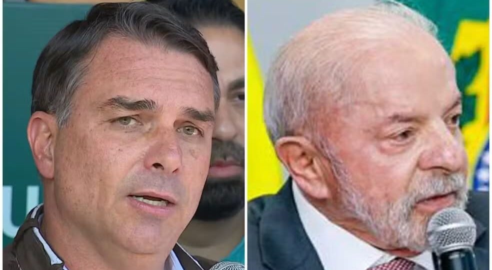 Flávio Bolsonaro lidera por pouco com 42%, enquanto Lula aparece com 41% em pesquisa de 2º turno
