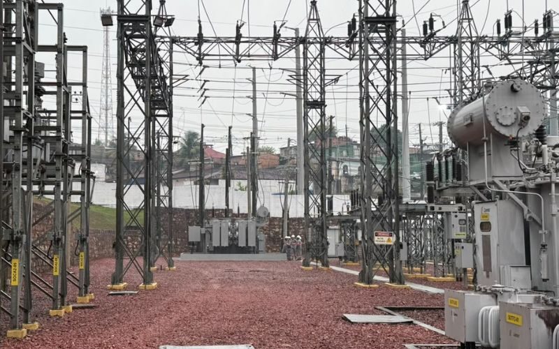 Ampliação da subestação Santo Antônio melhora fornecimento de energia em Manaus